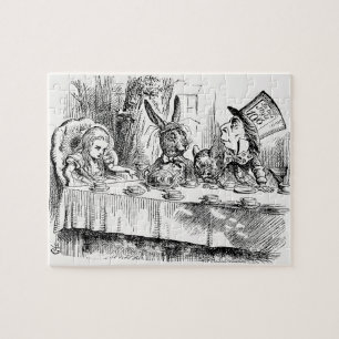 Puzzle Alice au pays des merveilles - Le Tea Party de Mad