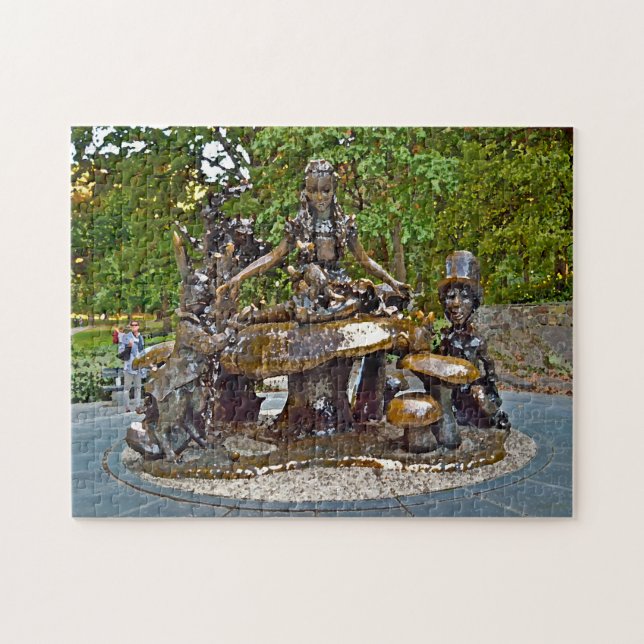 Puzzle Alice au Wonderland Central Park. (Horizontal)