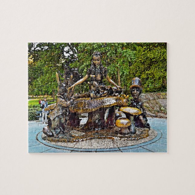 Puzzle Alice au Wonderland Central Park. (Horizontal)