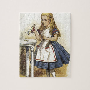 Puzzle Alice dans l'amusement du pays des merveilles