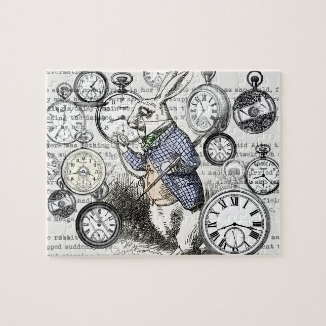 Puzzle Alice de lapin blanc au pays des merveilles (Horizontal)