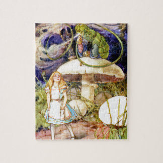 Puzzle Alice et Caterpillar au pays des merveilles