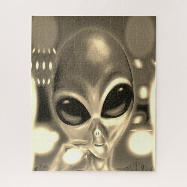 Puzzle Alien (Vertical)