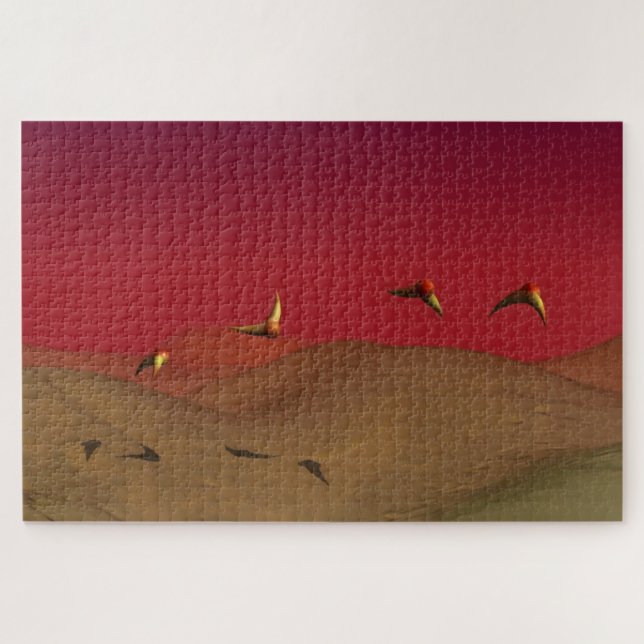 Puzzle Alien Flight (Horizontal)