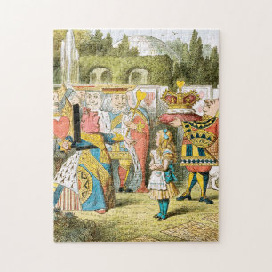 Puzzle Alince au pays des merveilles - Alice et la Reine