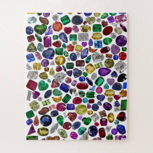 Puzzle All Gemstones in All Colors and All shapes