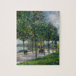 Puzzle Allée des arbres de châtaigne - Alfred Sisley
