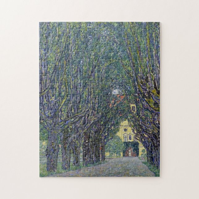 Puzzle Allée de Gustav Klimt à Schloss Kammer. (Vertical)