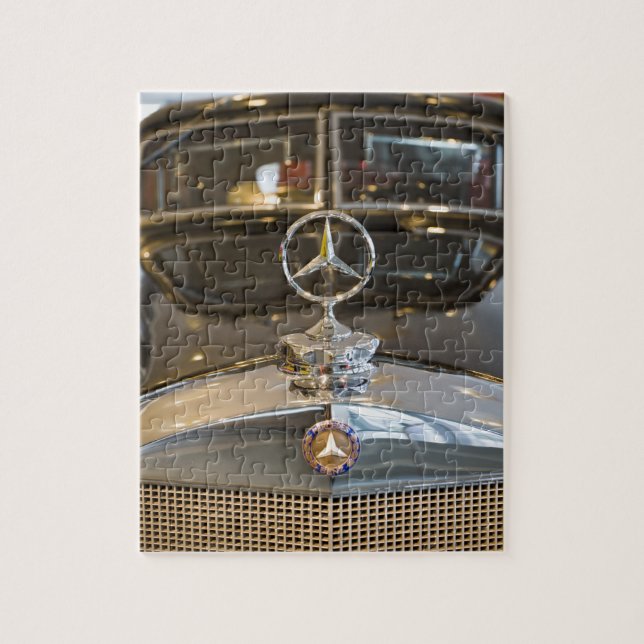 Puzzle Allemagne, Baden-Wurttemberg, Stuttgart. Mercedes (Vertical)