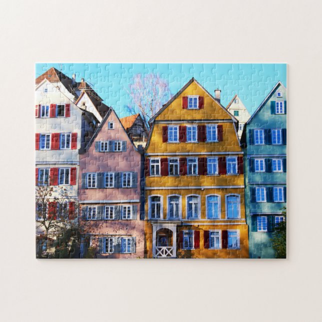 Puzzle Allemagne de Tübingen. (Horizontal)