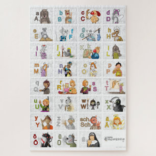 Puzzle Alphabet numérique allemand