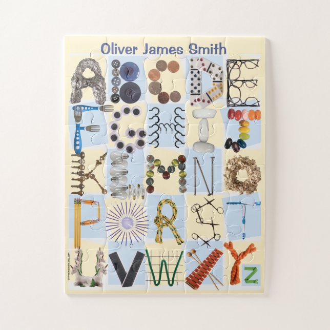 Puzzle Alphabet pour enfants - Apprenez les images (Vertical)