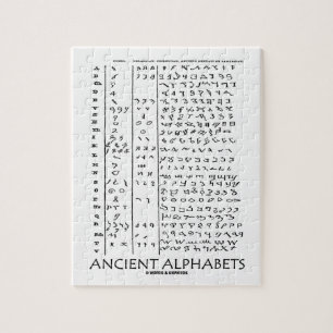 Puzzle Alphabets anciens