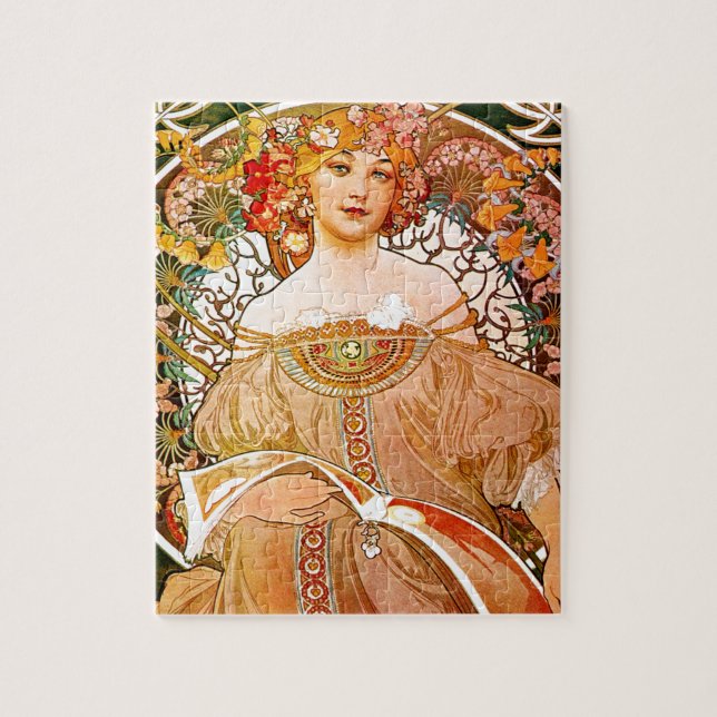 Puzzle Alphonse Mucha Dreaming (Vertical)