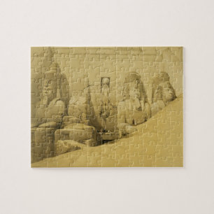Puzzle Altitude avant du grand temple d'Aboo Simbel