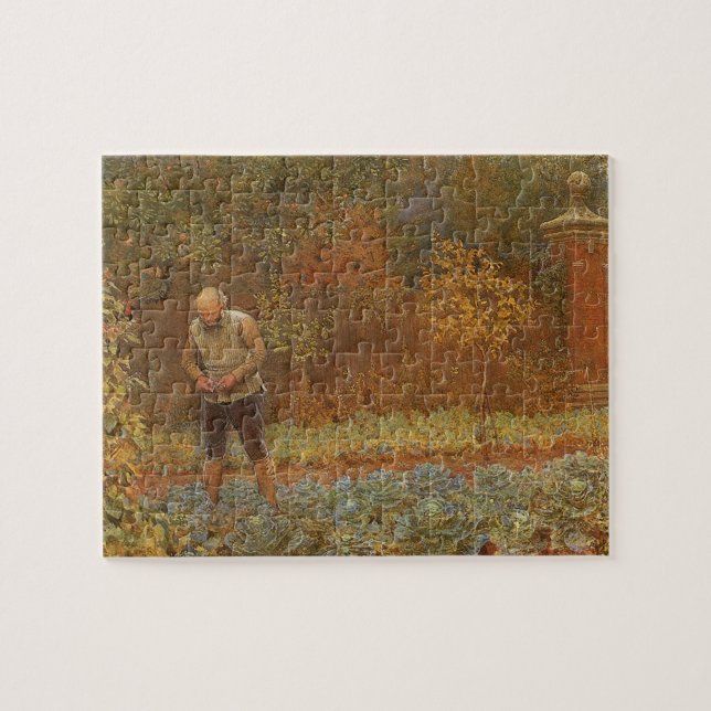 Puzzle Amateur (Coachman & Cabbages) par Frederick Walker (Horizontal)