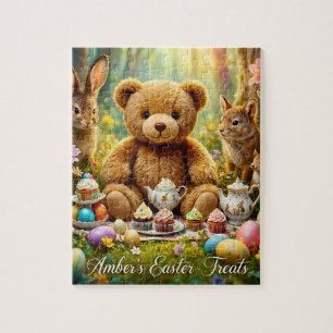 Puzzle AMBER ~ Friandises de Pâques ~ La théière de Pâque