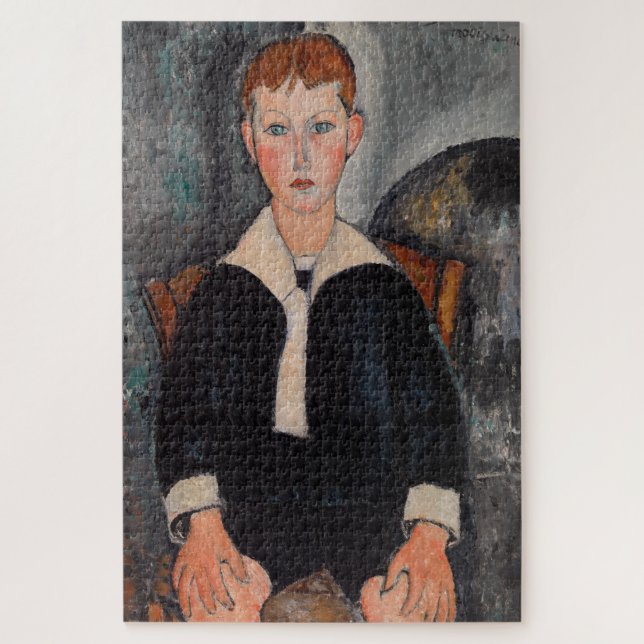 Puzzle Amedeo Modigliani - Garçon en Sailor (Vertical)