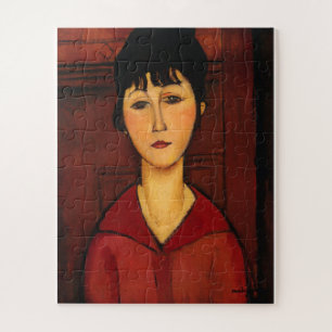 Puzzle Amedeo Modigliani - Head Of A Young Girl