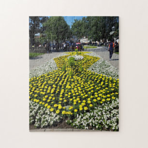 Puzzle Aménagement d'aménagement paysager floral