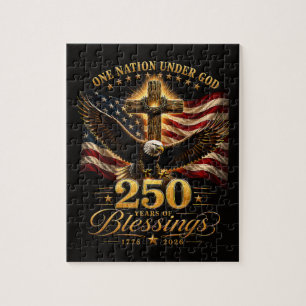 Puzzle Américain 250e anniversaire patriotique États-Unis