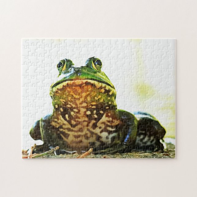 Puzzle American Bullfrog Pozzle (Horizontal)