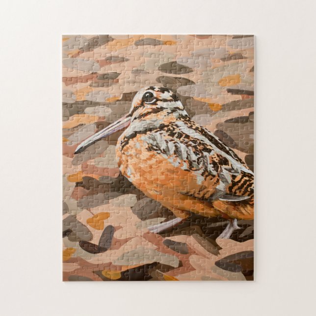 Puzzle American Woodcock (Vertical)