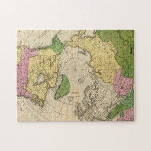 Puzzle Amérique du Nord, Asie