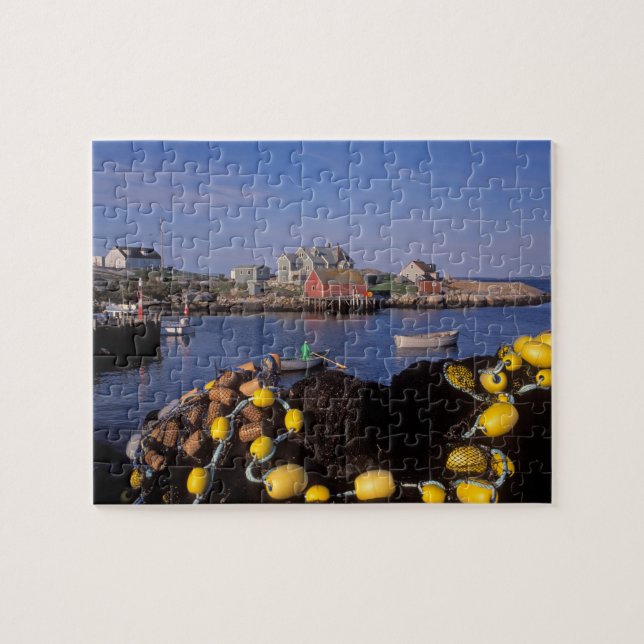 Puzzle Amérique du Nord, Canada, Nouvelle-Écosse, Peggy's (Horizontal)