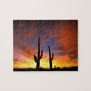 Puzzle Amérique du Nord, États-Unis, Arizona, désert d