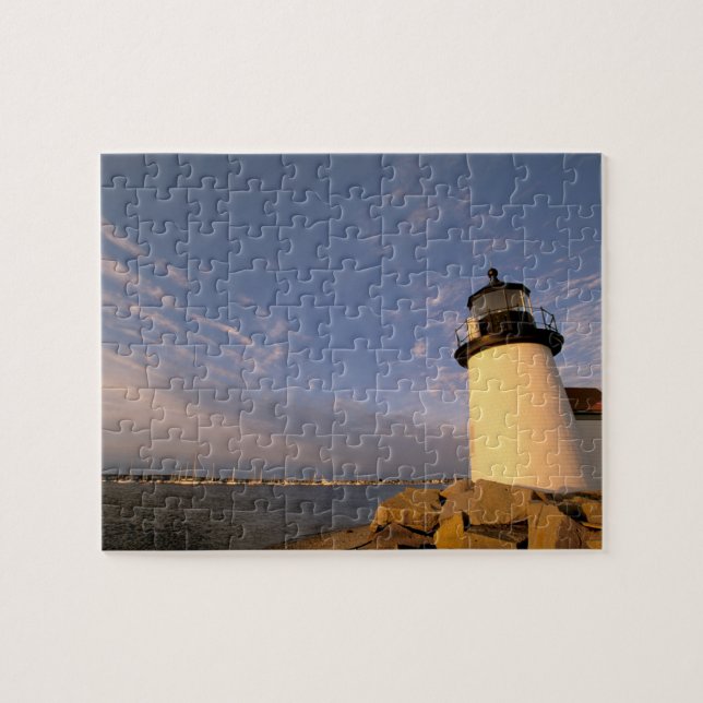 Puzzle Amérique du Nord, États-Unis, Massachusetts, Nantu (Horizontal)