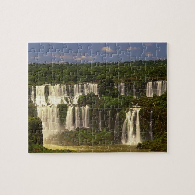 Puzzle Amérique du Sud, Argentine, Brésil, Igwacu Falls, (Horizontal)