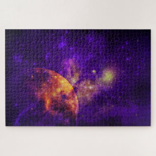 Puzzle Améthyste Ciels pourpres, Golden Planet Stars