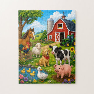 Puzzle Amis de la Ferme Heureuse