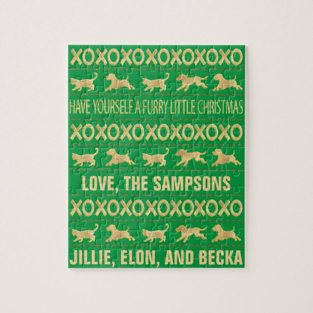 Puzzle Amis de la fleur de Noël (Vertical)