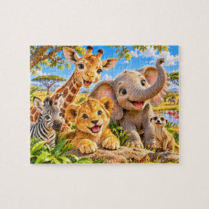 Puzzle Amis de safari