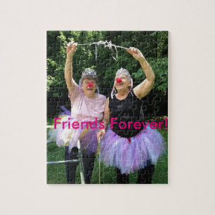 Puzzle Amis + Tutus = temps d'amusement