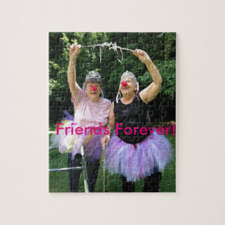 Puzzle Amis + Tutus = temps d'amusement