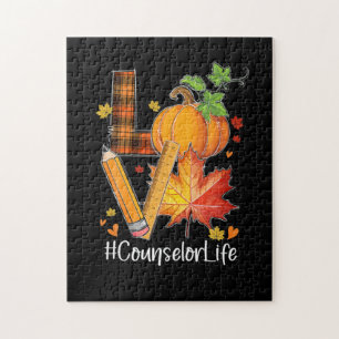Puzzle Amour Conseiller Vie Feuilles Automne Saison Autom