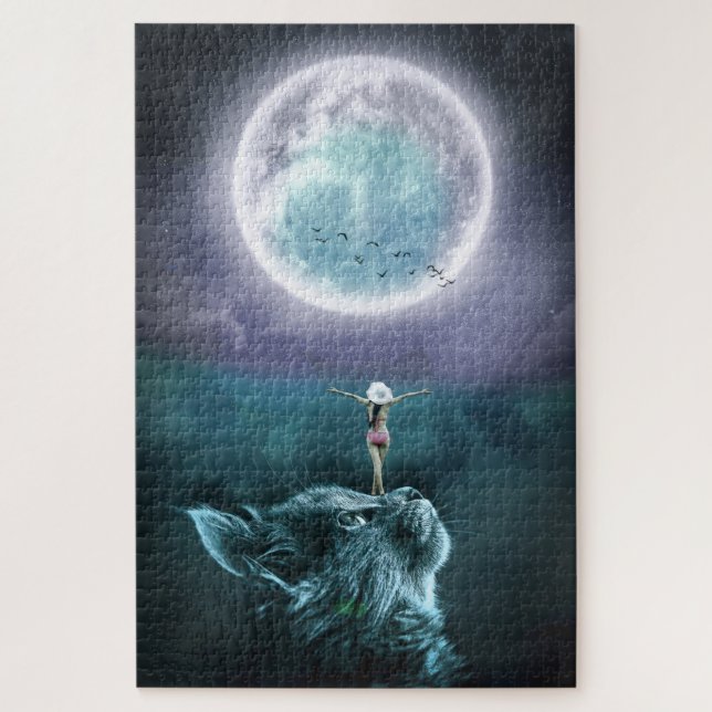 Puzzle Amour de la lune (Vertical)