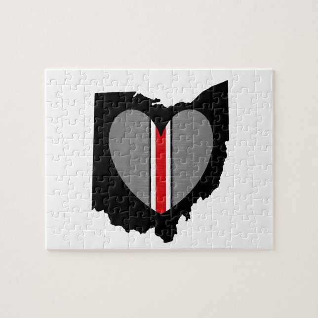 Puzzle Amour de l'Ohio (Horizontal)
