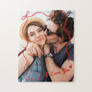 Puzzle Amour Fantaisiste Photo de couple pour la Saint-Va