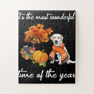 Puzzle Amoureux des chiens Labrador C'est le moment le