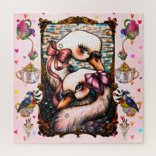 Puzzle Amoureux des cygnes