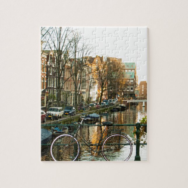 Puzzle Amsterdam Bicicle (Vertical)