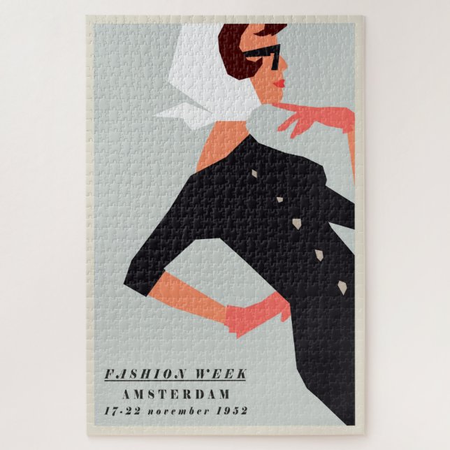 Puzzle - Amsterdam Fashion Week 1952 (Vertikal)
