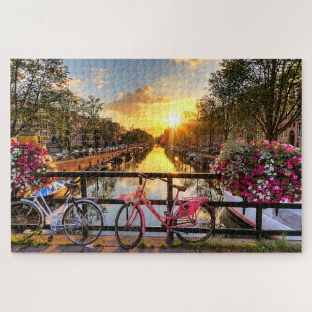 Puzzle Amsterdam, Pays-Bas (Horizontal)