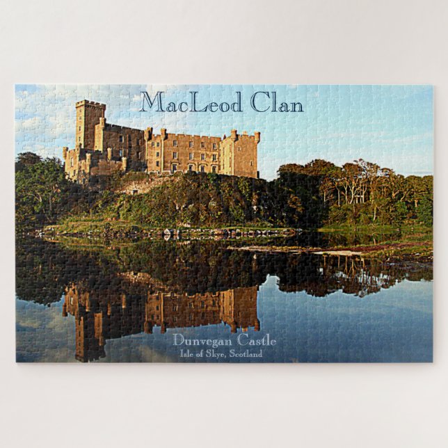 Puzzle Amusant écossais MacLeod Clan's Dunvegan Castle Pu (Horizontal)