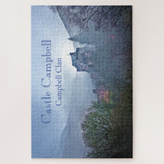 Puzzle Amusant Scotland's Castle Campbell dans Mist Lands