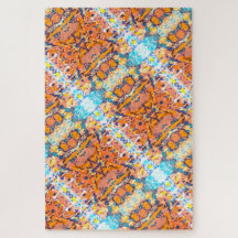 Amusants Abstraits Kaleidoscope Peint Mosaïque